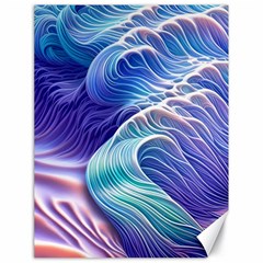 Majestic Ocean Waves Canvas 18  X 24  by GardenOfOphir