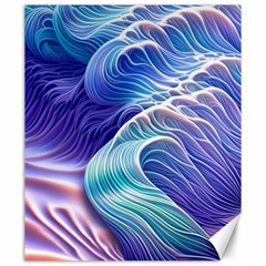 Majestic Ocean Waves Canvas 20  X 24  by GardenOfOphir