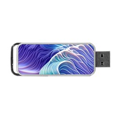 Majestic Ocean Waves Portable Usb Flash (two Sides) by GardenOfOphir