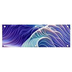 Majestic Ocean Waves Banner And Sign 6  X 2  by GardenOfOphir