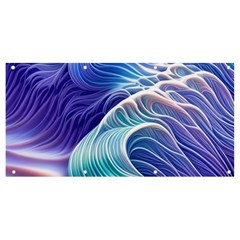 Majestic Ocean Waves Banner And Sign 8  X 4  by GardenOfOphir