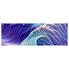 Majestic Ocean Waves Banner And Sign 9  X 3  by GardenOfOphir