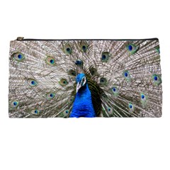 Peacock Bird Animal Feather Nature Colorful Pencil Case by Ravend