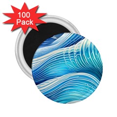 Sea Of Blue 2 25  Magnets (100 Pack)  by GardenOfOphir