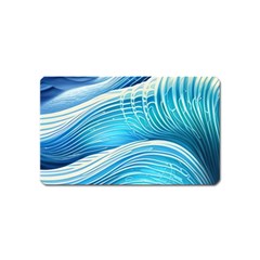 Sea Of Blue Magnet (name Card) by GardenOfOphir