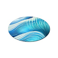 Sea Of Blue Sticker Oval (100 Pack) by GardenOfOphir