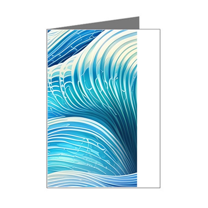 Sea Of Blue Mini Greeting Card