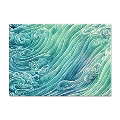 Wave Of The Ocean Sticker A4 (10 Pack) by GardenOfOphir