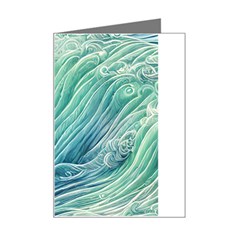 Wave Of The Ocean Mini Greeting Card by GardenOfOphir