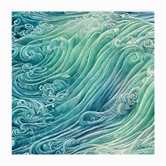 Wave Of The Ocean Medium Glasses Cloth (2 Sides) by GardenOfOphir