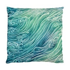 Wave Of The Ocean Standard Cushion Case (one Side) by GardenOfOphir