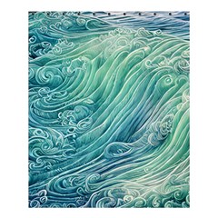 Wave Of The Ocean Shower Curtain 60  X 72  (medium)  by GardenOfOphir