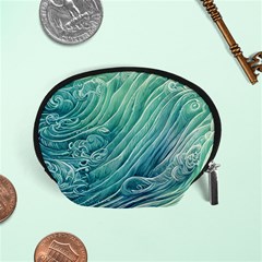 Wave Of The Ocean Accessory Pouch (small) by GardenOfOphir