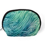 Wave Of The Ocean Accessory Pouch (Medium) Back