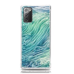 Wave Of The Ocean Samsung Galaxy Note 20 Tpu Uv Case by GardenOfOphir