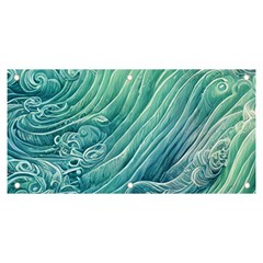 Wave Of The Ocean Banner And Sign 6  X 3  by GardenOfOphir