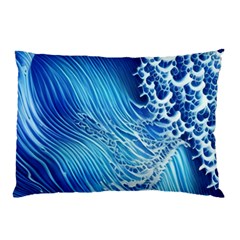 Wave Beach Iii Pillow Case by GardenOfOphir