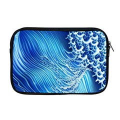 Wave Beach Iii Apple Macbook Pro 17  Zipper Case by GardenOfOphir