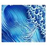 Wave Beach Iii One Side Premium Plush Fleece Blanket (Small) 50 x40  Blanket Front