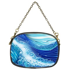 Water Waves Chain Purse (two Sides) by GardenOfOphir