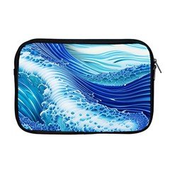 Water Waves Apple Macbook Pro 17  Zipper Case by GardenOfOphir