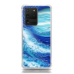 Water Waves Samsung Galaxy S20 Ultra 6 9 Inch Tpu Uv Case by GardenOfOphir