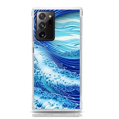 Water Waves Samsung Galaxy Note 20 Ultra Tpu Uv Case by GardenOfOphir