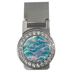 Waves Of The Ocean Ii Money Clips (cz)  by GardenOfOphir