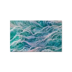 Waves Of The Ocean Ii Sticker (rectangular) by GardenOfOphir