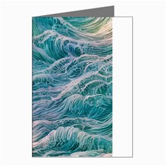 Waves Of The Ocean Ii Greeting Cards (pkg Of 8) by GardenOfOphir