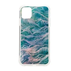 Waves Of The Ocean Ii Iphone 11 Tpu Uv Print Case by GardenOfOphir