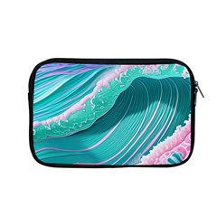 Pink Ocean Waves Apple Macbook Pro 13  Zipper Case by GardenOfOphir