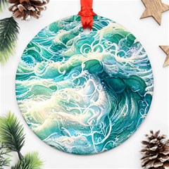 The Endless Sea Ornament (round) by GardenOfOphir