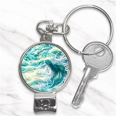 The Endless Sea Nail Clippers Key Chain by GardenOfOphir