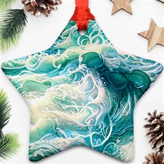 The Endless Sea Star Ornament (two Sides) by GardenOfOphir