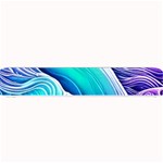 Ocean Waves In Pastel Tones Small Bar Mat 24 x4  Bar Mat