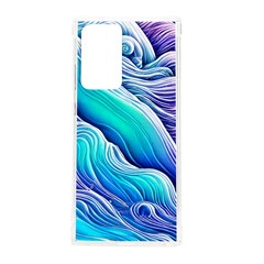 Ocean Waves In Pastel Tones Samsung Galaxy Note 20 Ultra Tpu Uv Case by GardenOfOphir