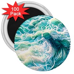 The Endless Sea 3  Magnets (100 Pack) by GardenOfOphir