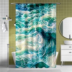 The Endless Sea Shower Curtain 48  X 72  (small)  by GardenOfOphir