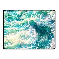 The Endless Sea Fleece Blanket (small) by GardenOfOphir