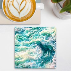 The Endless Sea Uv Print Square Tile Coaster  by GardenOfOphir