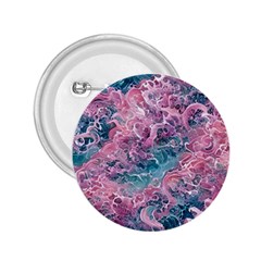 Ocean Waves In Pink Ii 2 25  Buttons by GardenOfOphir