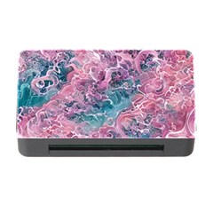 Ocean Waves In Pink Ii Memory Card Reader With Cf by GardenOfOphir