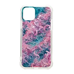 Ocean Waves In Pink Ii Iphone 11 Pro 5 8 Inch Tpu Uv Print Case by GardenOfOphir