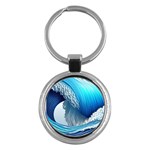 The Power Of The Ocean Key Chain (Round) Front