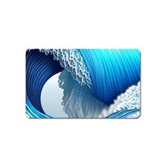 The Power Of The Ocean Magnet (name Card) by GardenOfOphir