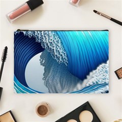 The Power Of The Ocean Cosmetic Bag (large) by GardenOfOphir