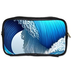 The Power Of The Ocean Toiletries Bag (one Side) by GardenOfOphir