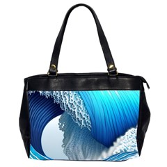 The Power Of The Ocean Oversize Office Handbag (2 Sides) by GardenOfOphir