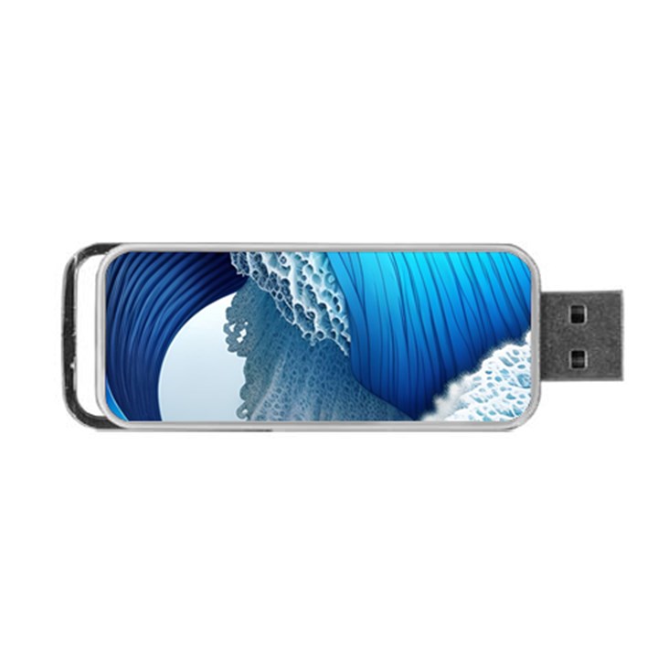 The Power Of The Ocean Portable USB Flash (One Side)